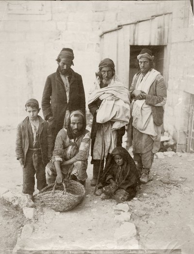 Group of Yemenite Jews, c.1898-1911 by American Photographer